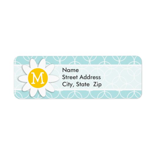 ベビーブルーサークル;デイジー ラベル (正面)