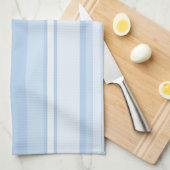 ベビーブルーストライプ キッチンタオル (四つ折り)