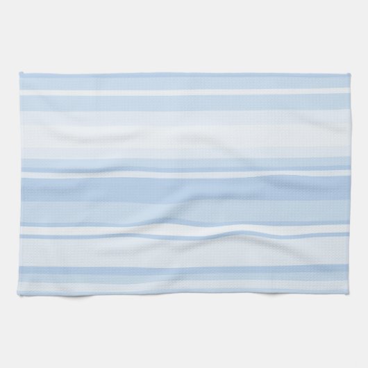 ベビーブルーストライプ キッチンタオル (横)