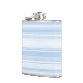 ベビーブルーストライプ フラスク (左)