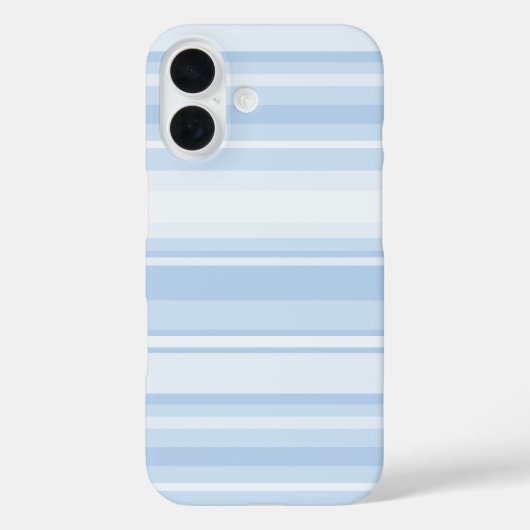 ベビーブルーストライプ Case-Mate iPhoneケース (裏面)