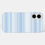 ベビーブルーストライプ Case-Mate iPhoneケース (裏面 (横))