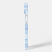 ベビーブルーストライプ Case-Mate iPhoneケース (裏面 / 左)