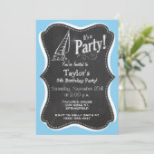 ベビーブルーセーリング 招待状 (スタンド正面)