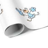 ベビーブルーチアリーダー ラッピングペーパー (ロールコーナー)