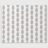 ベビーブルーチノイスリージンジャージャールジャー ラッピングペーパー (フラット)