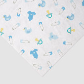 ベビーブルーティッシュペーパー 薄葉紙 (詳細)