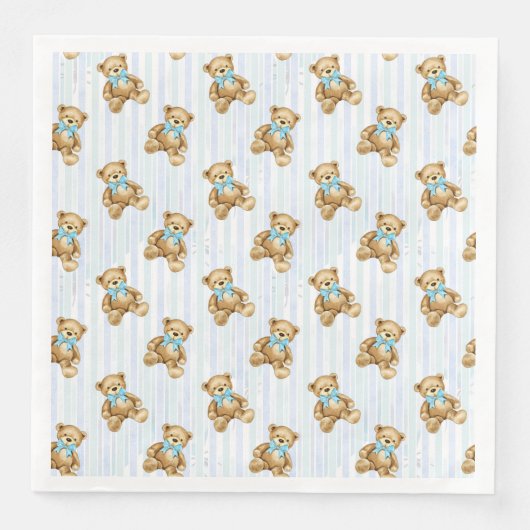 ベビーブルーテディベア#1 (正面)