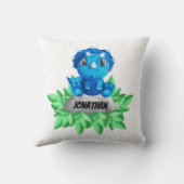 ベビーブルーデュオラズホワイト装飾用クッション クッション (裏面)