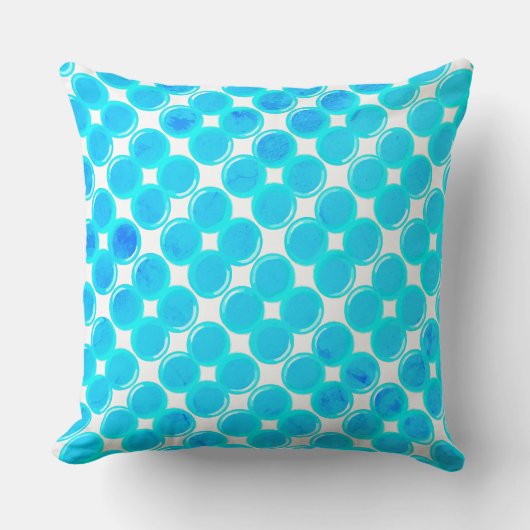 ベビーブルーバブル クッション (正面)