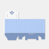 ベビーブルーバードベビーシャワーお願いボックス フェイバーボックス (折り畳みなし)