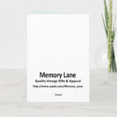 ベビーブルーバード カード (裏面)