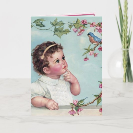 ベビーブルーバード カード (正面)