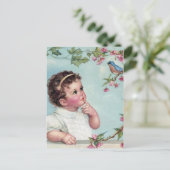 ベビーブルーバード ポストカード (スタンド正面)