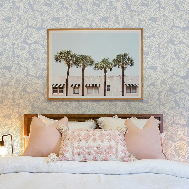 ベビーブルーパステル局所葉壁紙 壁紙 (クリエイターアップロード済み)