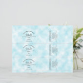 ベビーブルーパーチメント紙スタイルソープバンド – 1 (スタンド正面)