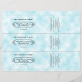 ベビーブルーパーチメント紙スタイルソープバンド – 2 (正面)