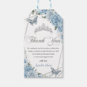 ベビーブルーフローラキンセアニェラシルバーチョイス ギフトタグ (正面)