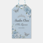 ベビーブルーフローラキンセアニェラシルバーチョイス ギフトタグ (裏面)