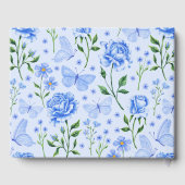 ベビーブルーフローラキンセアニラ15誕生日 ゲストブック (裏面)