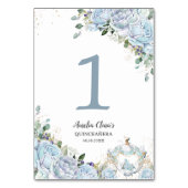 ベビーブルーフローラプリンセスキャリッジキンセアニェラ16 テーブルナンバー (裏面)