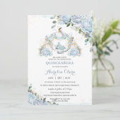 ベビーブルーフローラプリンセスコーチキンセアニェラコート 招待状 (スタンド正面)