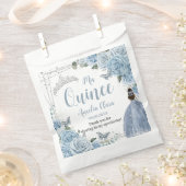 ベビーブルーフローラプリンセスシルバーキンセアニラ16 15 フェイバーバッグ (クリップ留めされた状態)