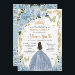ベビーブルーフローラプリンセスドレス金ゴールドキンセアニェラ 招待状<br><div class="desc">この赤ちゃんかわいらしブルーのフローラクインセアニラ/甘い16誕生日の招待を簡単かつ迅速にパーソナライズ。単にクリックデザインツールを使用して編集ボタンをクリックして、文字をさらに編集し、フォントスタイルとフォント色を変更する。キラキラ輝く赤ちゃんブルーのドレスを着た女の子、柔らかい赤かわいらしちゃんブルーの花と金ゴールドと青い蝶をフィーチャー。蝶、カリンの女の子と王冠は可動で、サイズ変更可能で、多重および取り外し可能である。カスタマイズ大事な行事に合わせてストアで使用可能な一致アイテム。ハッピーキャット素晴らしスタジオによるサマーセットペーパー。</div>