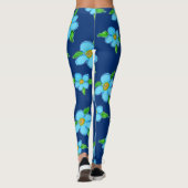 ベビーブルーフローラレギンス レギンス (裏面)