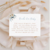ベビーブルーブックス開花シャワー エンクロージャーカード