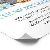 ベビーブルーブルーレイトナイトおむつ ポスター (角)