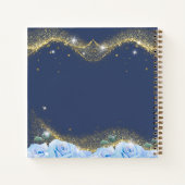 ベビーブループリンセスフォトキンセアニラゲストブック ノートブック (裏面)