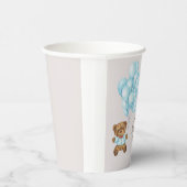 ベビーブルーベアーベビーシャワー紙カップ 紙コップ (右)