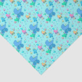 ベビーブルーベビーカー包装紙 薄葉紙 (詳細)