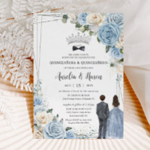 ベビーブルーホワイトフローラツインズボーイガールキンセアニラ