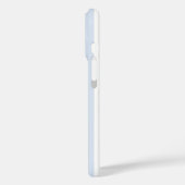 ベビーブルーボーイストライプモノグラムクラシック Case-Mate iPhoneケース (裏面 / 左)