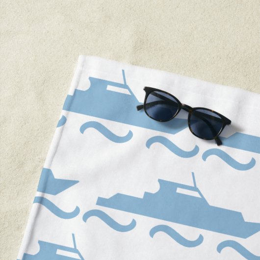 ベビーブルーボート ビーチタオル (インサイチュ)