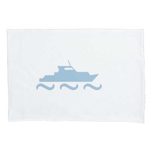 ベビーブルーボート 枕カバー (正面左)