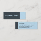 ベビーブルーモダン スキニー名刺 (正面/裏面)