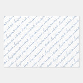 ベビーブルーラマダンムバラク二カ国語 ラッピングペーパーシート (正面)