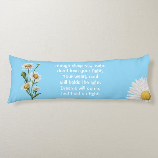 ベビーブルー抱き枕 ボディピロー (正面)