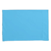 ベビーブルー標準サイズ枕ケースペア 枕カバー (正面右)