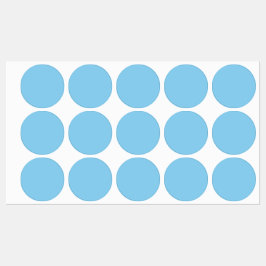 ベビーブルー無地のカラー |クラシック |エレガント | ラベル