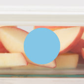 ベビーブルー無地のカラー |クラシック |エレガント | ラベル (貼付)