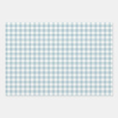 ベビーブルー素朴ロマンチック&エレガント ラッピングペーパーシート (正面3)