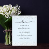 ベビーブルー結婚シルバー予算案 チラシ