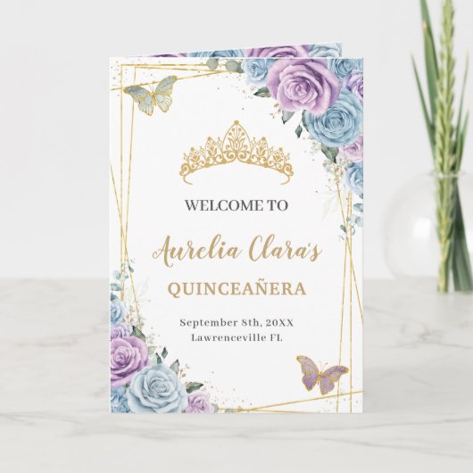 ベビーブルー薄紫フローラキンセアニライベント順 プログラム (正面)