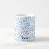 ベビーブルー足ボーイズマグ コーヒーマグカップ (中央)