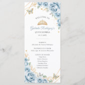 ベビーブルー金ゴールドフローラキンセアニェライベント令 プログラム (正面)