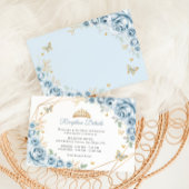 ベビーブルー金ゴールドフローラキンセアニェラ詳細 エンクロージャーカード